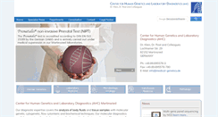 Desktop Screenshot of medical-genetics.de